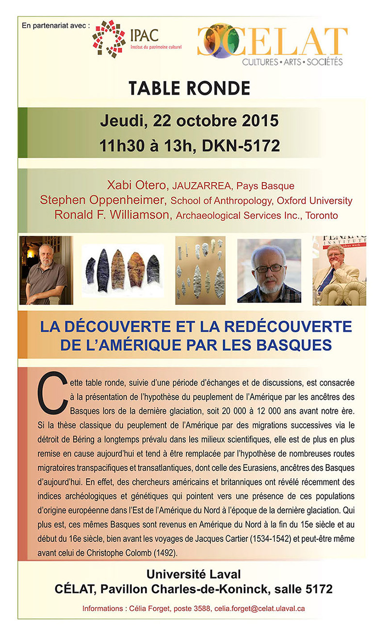 Table ronde De-couverte et rede-couverte