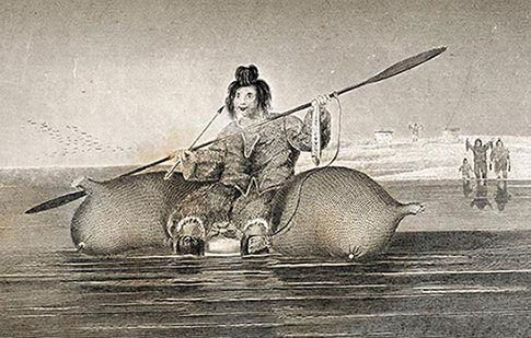 The emissary over a seal floater 1824 © Lenhardt Library Chicago.