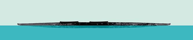 Labradorreko inuiten kayak bat, Ternuan aurkitua (XVII). © JAUZARREA.