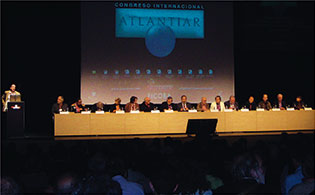 Celebración de un congreso ATLANTIAR en Ficoba, Irun. 2013.