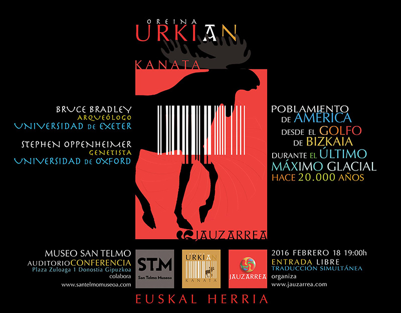 AMERIKAREN JENDEZTATZEA BIZKAIKO GOLKOTIK AZKEN IZOTZALDI NAGUSIAN DUELA 20.000 URTE