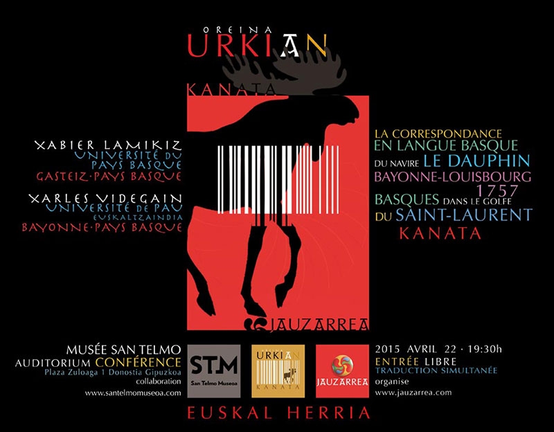 LA CORRESPONDANCE EN LANGUE BASQUE DU NAVIRE LE DAUPHIN