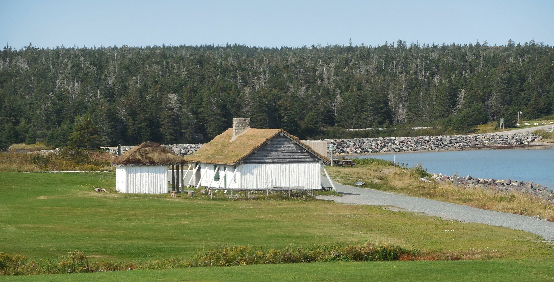 Casa vasca de DesRoches. Louisbourg. Foto © Peter Bakker.